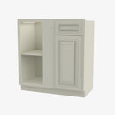 SL-BBLC45/48-42W Double Door 42 Inch Base Blind Corner Cabinets Cabinet | Signature Pearl - image 1