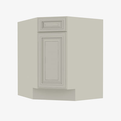 SL-BDCF36 Single Door Cabinets 36 Inch Base Diagonal Corner Sink & Cabinets Cabinet | Signature Pearl - image 1