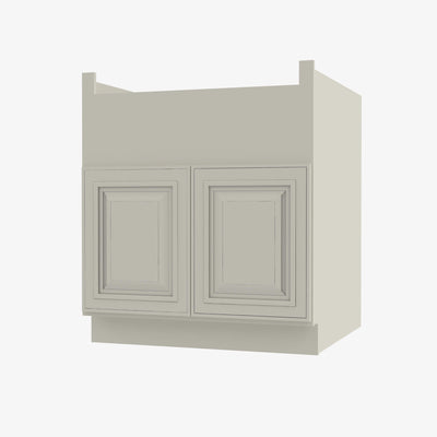 SL-FSB36B Double Door 36 Inch Farmhouse Sink Base Cabinet | Signature Pearl - image 1
