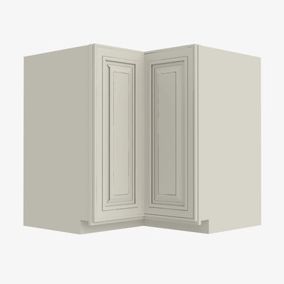 SL-LS3612S EZR3612 Single Door Cabinets 36 Inch Easy EZ Reach Lazy Susan Cabinets Base Corner Cabinet | Signature Pearl - image 1