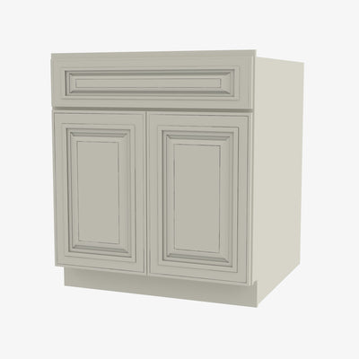 SL-SB30B Double Door 30 Inch Sink Base Cabinet | Signature Pearl - image 1