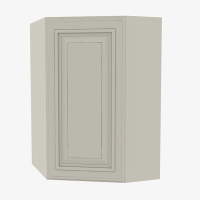 SL-WDC274215 Single Door Cabinets 27 Inch Wall Diagonal Corner Cabinet | Signature Pearl - image 1