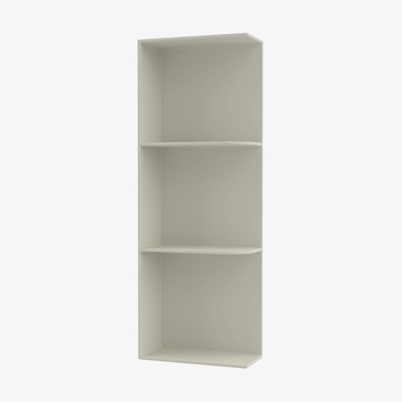 SL-WES536 Wall End Shelf with Open Shelves | TSG Forevermark Signature Pearl - image 1