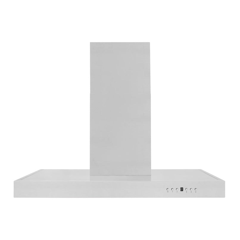 ZLINE 36 in. Convertible Vent Wall Mount Range Hood in Stainless Steel (KE-36) front.