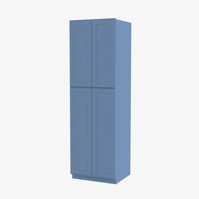 Tall Wall Pantry Cabinet with Butt Doors | AX-WP2496B - image 1