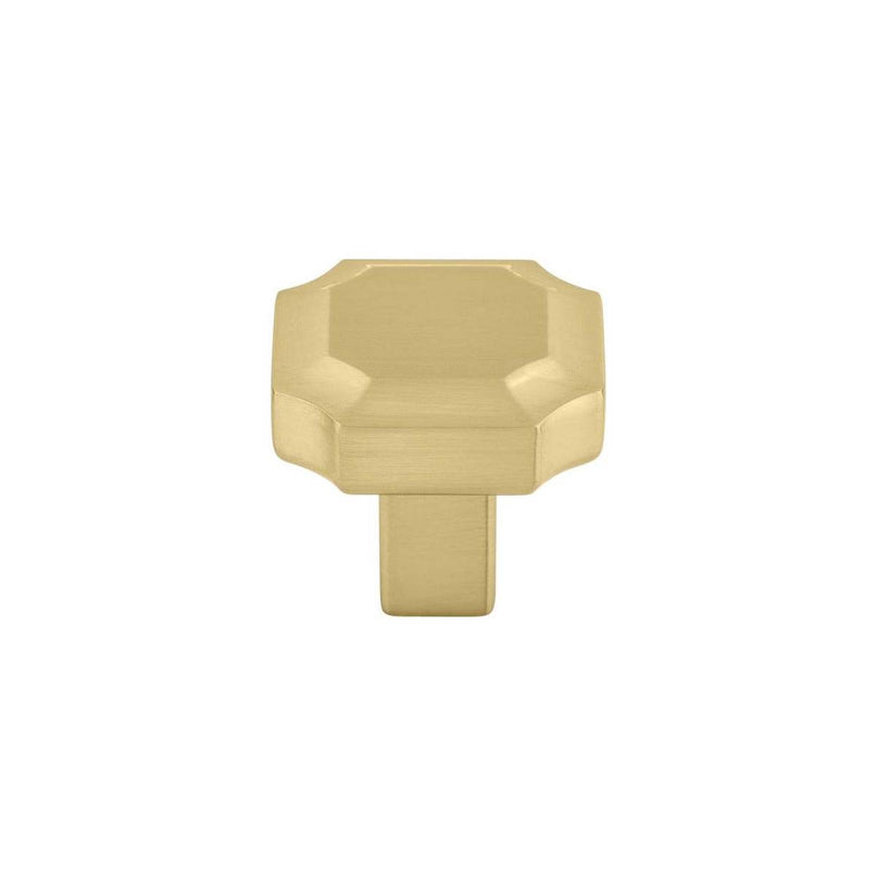 Davenport 1-1/4 Inch Geometric Cabinet Knob - image 1