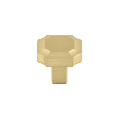 Davenport 1-1/4 Inch Geometric Cabinet Knob - image 1