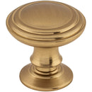 Reeded 1-1/4 Inch Mushroom Cabinet Knob from the Chareau Collection - image 1