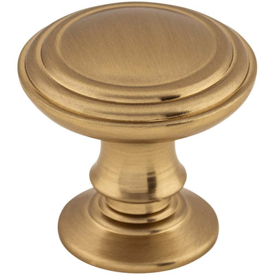 Reeded 1-1/4 Inch Mushroom Cabinet Knob from the Chareau Collection - image 1