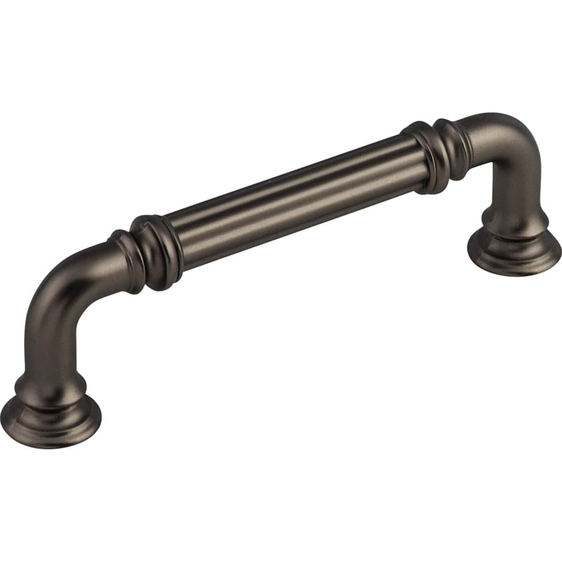 Reeded 3-3/4 Inch Center to Center Handle Cabinet Pull from the Chareau Collection - image 3