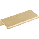 Europa 3 Inch Center to Center Finger Cabinet Pull from the Mercer Series - image 4