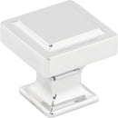 Ascendra 1-1/4 Inch Square Cabinet Knob from the Transcend Collection - image 5