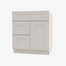 TQ-S3621BDL-34-1/2 Double Door 36 Inch Sink Base Combo Vanity with Left Drawer | Townplace Crema - image 1