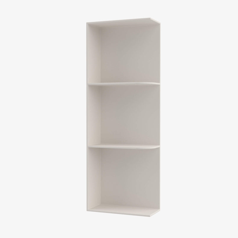 TQ-WES542 Wall End Shelf with Open Shelves | TSG Forevermark Townplace Crema - image 1