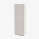 TQ-WP2490B Tall Wall Pantry Cabinet with Butt Doors | TSG Forevermark Townplace Crema - image 1