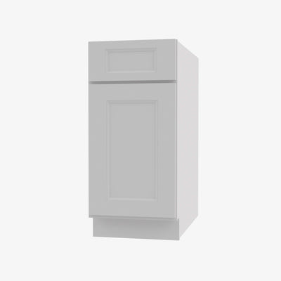 TW-B18 Single Door Cabinets 18 Inch Base Cabinet | Uptown White - image 1