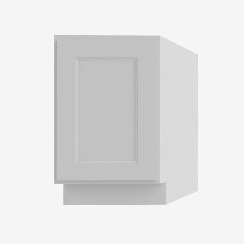 TW-BTC12L Single Door Cabinets 12 Inch Base Base Transitional Cabinet Left | Uptown White - image 1