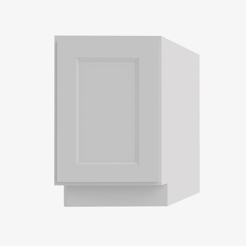 TW-BTC12R Single Door Cabinets 12 Inch Base Base Transitional Cabinet Right | Uptown White - image 1