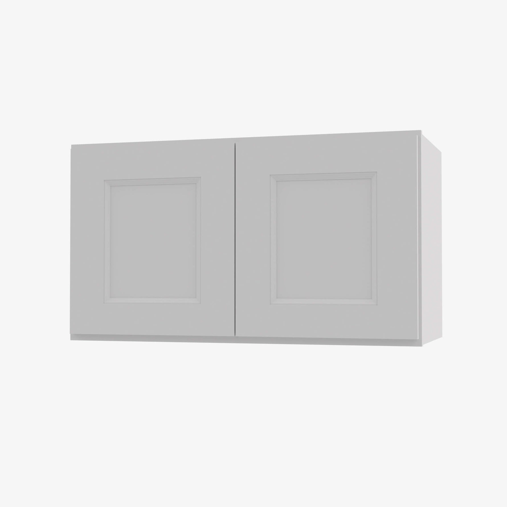 TW-W301224B Double Door 30 Inch Wall Refrigerator Cabinet | Uptown White - image 1