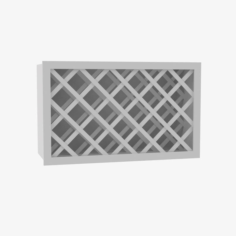 TW-W3018WR 30 Inch Wine Rack Cabinet | Uptown White - image 1