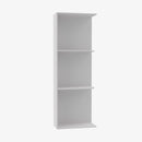 TW-WES530 Wall End Shelf with Open Shelves | TSG Forevermark Uptown White - image 1
