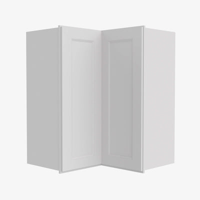 TW-WSQ2442 24 Inch Easy Reach Wall Corner Cabinet | Uptown White - image 1