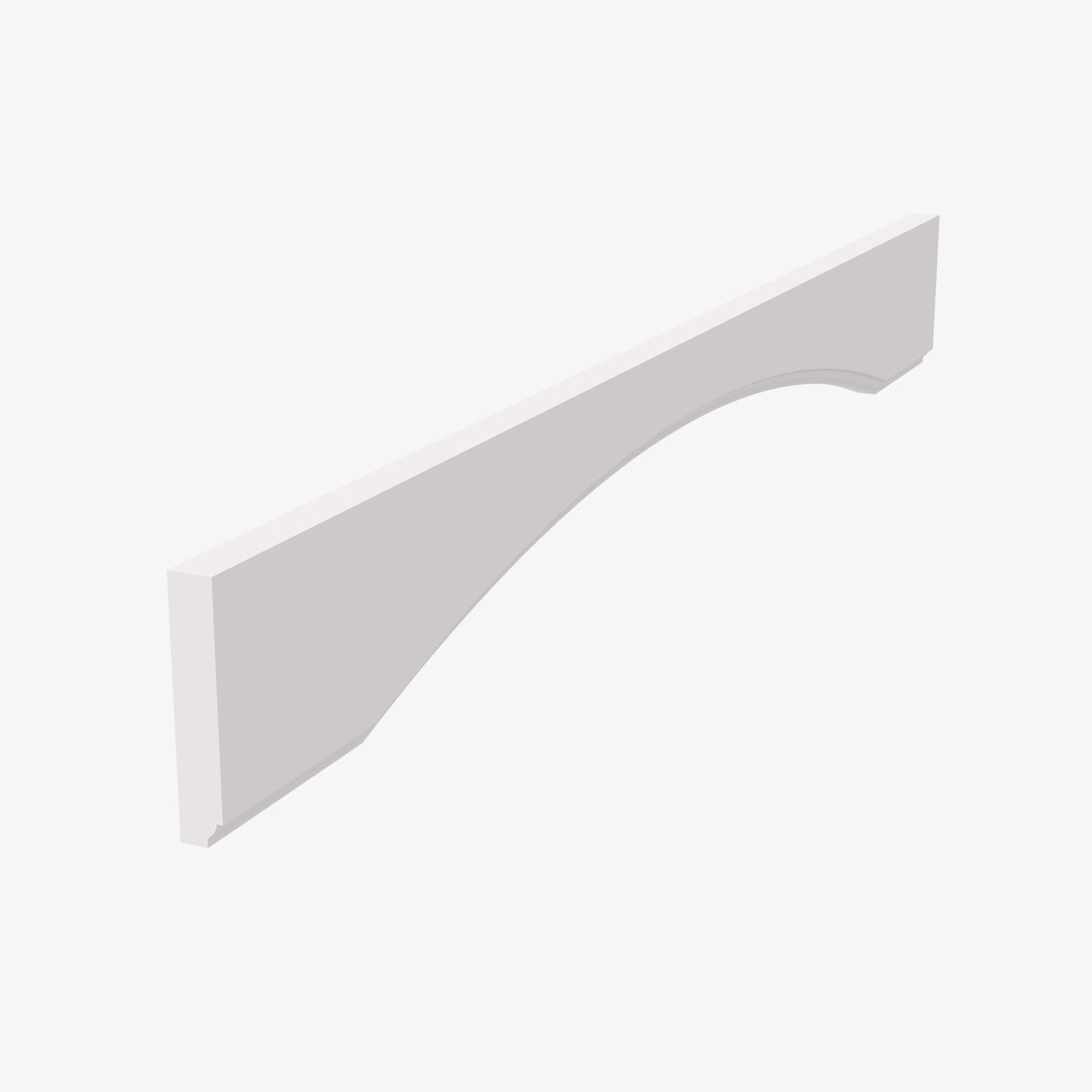 AZ-VAL54B Arch Panel Valance | TSG Forevermark Champagne Maple Shaker