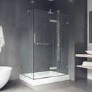 Monteray 79" High x 48" Wide x 36" Deep Hinged Frameless Shower Enclosure with Clear Glass - image 7
