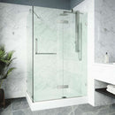 Monteray 79" High x 48" Wide x 32" Deep Hinged, Pivot Frameless Shower Enclosure with Clear Glass - image 13