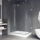 Pacifica 79" High x 36" Wide x 48" Deep Hinged Frameless Shower Enclosure with Clear Glass - image 7