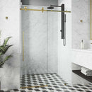 Elan E-Class 76" High x 48" Wide Sliding Frameless Shower Door with Clear Glass - image 14