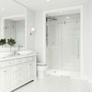 Elan E-Class 76" High x 48" Wide Sliding Frameless Shower Door with Clear Glass - image 27