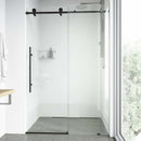 Elan E-Class 76" High x 52" Wide Sliding Frameless Shower Door with Clear Glass - image 8