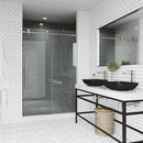 Elan E-Class 76" High x 52" Wide Sliding Frameless Shower Door with Clear Glass - image 15