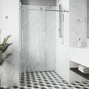 Elan E-Class 76" High x 52" Wide Sliding Frameless Shower Door with Clear Glass - image 16
