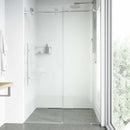 Elan E-Class 76" High x 52" Wide Sliding Frameless Shower Door with Clear Glass - image 18
