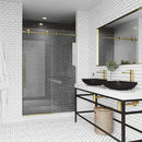 Elan E-Class 76" High x 52" Wide Sliding Frameless Shower Door with Clear Glass - image 25