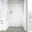 Elan E-Class 76" High x 52" Wide Sliding Frameless Shower Door with Clear Glass - image 26