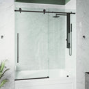 Elan E-Class 66" High x 60" Wide Sliding Frameless Tub Door with Clear Glass - image 2
