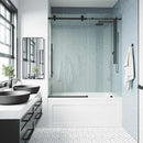 Elan E-Class 66" High x 60" Wide Sliding Frameless Tub Door with Clear Glass - image 5