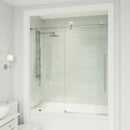 Elan E-Class 66" High x 60" Wide Sliding Frameless Tub Door with Clear Glass - image 14