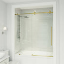 Elan E-Class 66" High x 60" Wide Sliding Frameless Tub Door with Clear Glass - image 18
