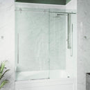 Elan E-Class 66" High x 60" Wide Sliding Frameless Tub Door with Clear Glass - image 20