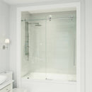 Elan E-Class 66" High x 60" Wide Sliding Frameless Tub Door with Clear Glass - image 23