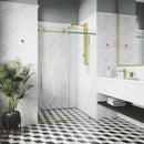 Elan E-Class 76" High x 60" Wide Sliding Frameless Shower Door with Clear Glass - image 5