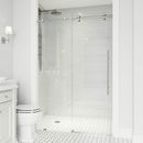 Elan E-Class 76" High x 60" Wide Sliding Frameless Shower Door with Clear Glass - image 24