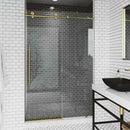Elan E-Class 76" High x 68" Wide Sliding Frameless Shower Door with Clear Glass - image 2