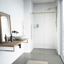 Elan E-Class 76" High x 68" Wide Sliding Frameless Shower Door with Clear Glass - image 5