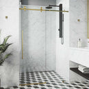 Elan E-Class 76" High x 72" Wide Sliding Frameless Shower Door with Clear Glass - image 2