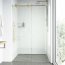 Elan E-Class 76" High x 72" Wide Sliding Frameless Shower Door with Clear Glass - image 6